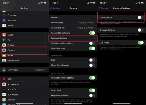 iPhone 15 pro max settings